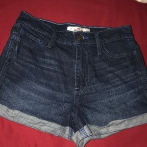 Hollister high rise shorts